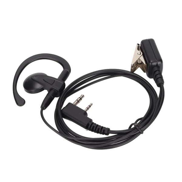 G Formet Walkie Talkie Headset med Mikrofon til Kenwood Baofeng