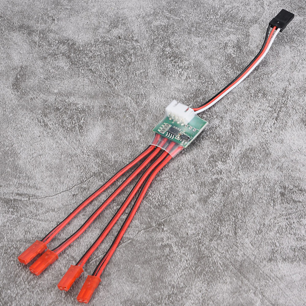 RC Aircraft Accessory LED Light Strip Controller för fjärrkontrollflygplan (3S)