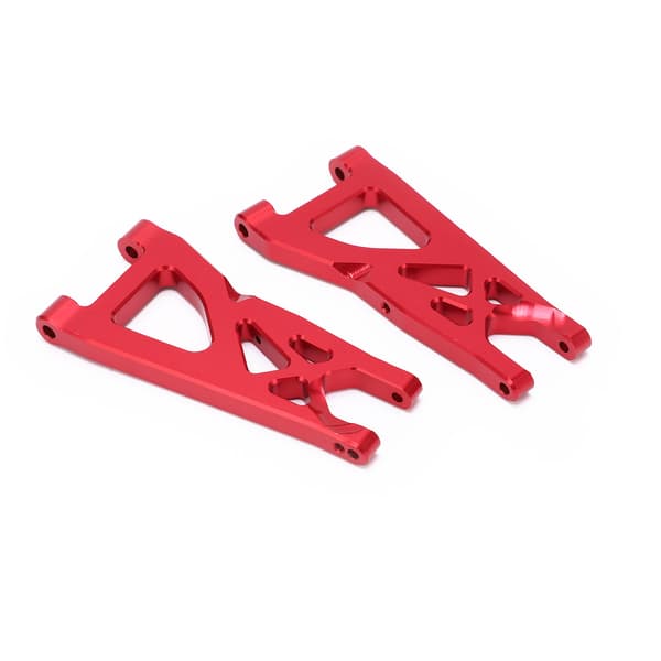 2 STK 1/10 RC Forreste Bærearme Aluminium Rød til ARRMA Senton Serien