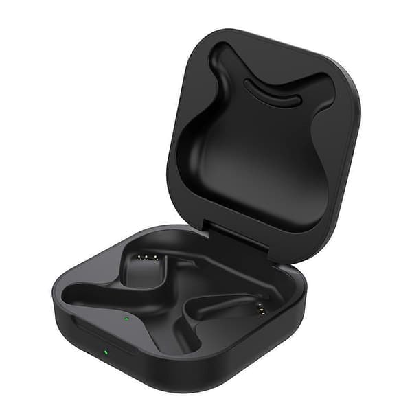 For Shokz OpenFit T910 Bluetooth-hodetelefoner Sportshøretelefoner Laderom Headset Ladeboks