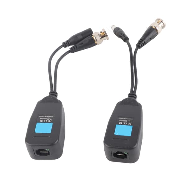 CCTV Coax BNC Video Power Balun Transceiver Par