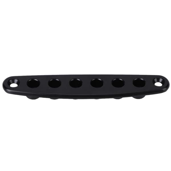 Elektrisk Basguitar Streng Gennem Plade Monterings Ferrules Zinklegering Dele Sort