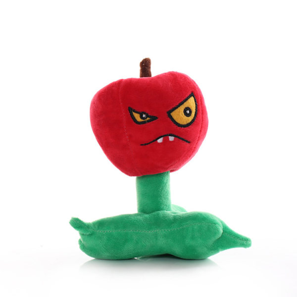 Plants vs Zombies Sunflower Pea Plyschleksaksdocka single cherry About 15-20 cm