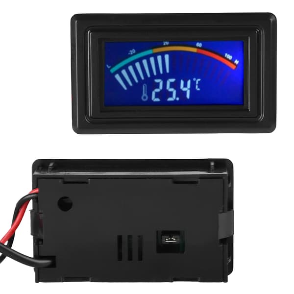Digitalt Vandkøling Termometer LCD Skærm Temperaturindikator 5V til 24V