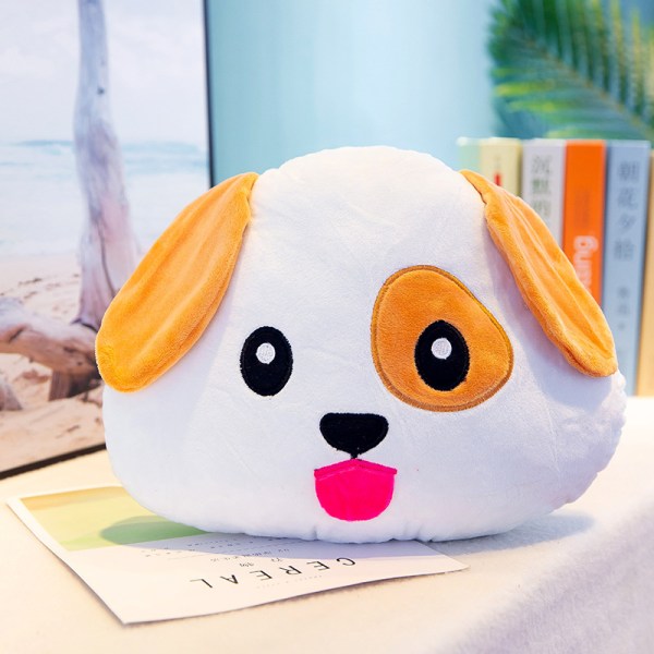 Creative Funny Expression Toalett Plyschleksak Office Kudde Dogs 55CM