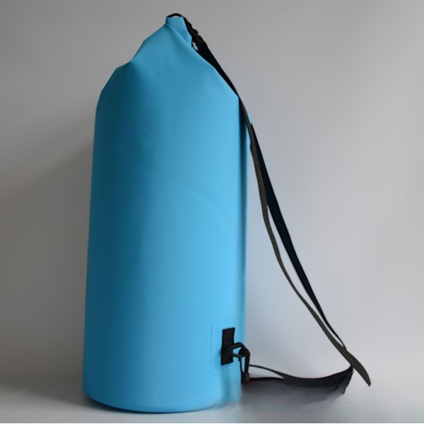 PVC vattentät utomhus simning strandväska 30L Sky Blue