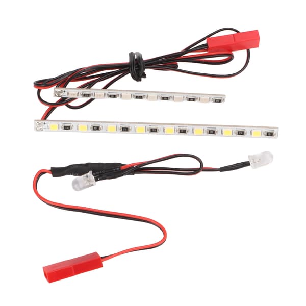 ZD Racing 1 10 RC Bil Front Bak Lys Bar LED Frontlykter Holdbar