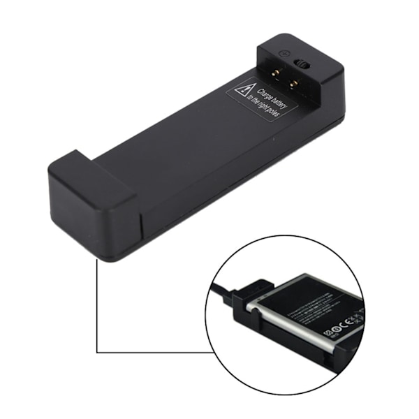 Universal LED-indikator Extern Batteriladdare för Samsung Galaxy S3 & S4 Smartphones