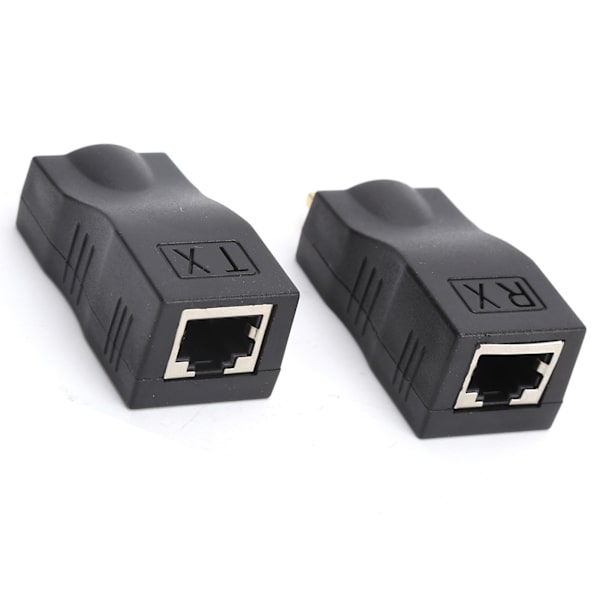 HDMI til RJ45 Ethernet Extender Adapter Cat5e Cat6 Kabel