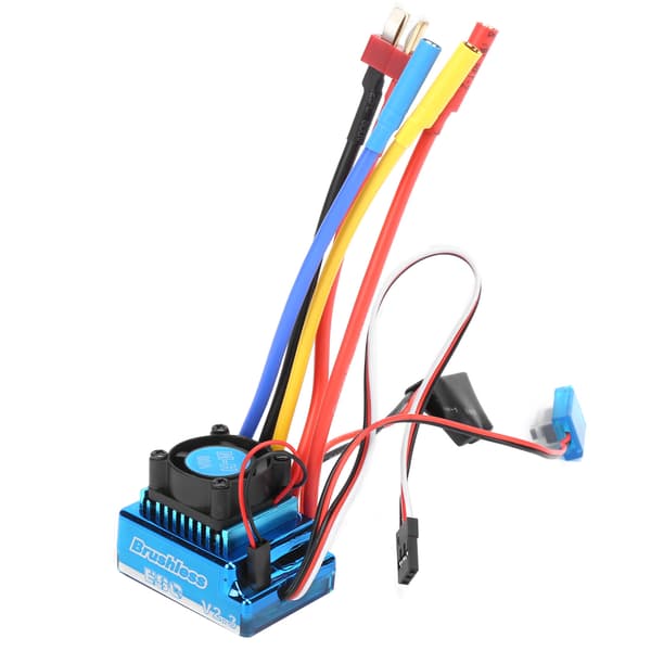 80A børsteløs ESC elektrisk hastighetskontroller for 1/10 1/12 RC bilbåtdeler