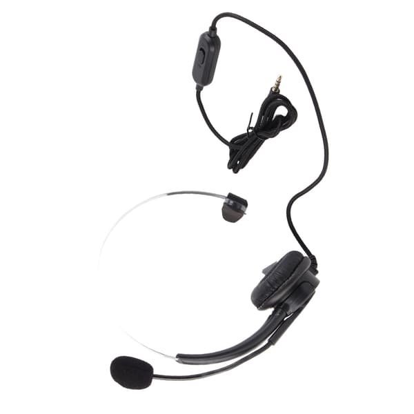 Trucker Headset med brusreducerande mikrofon och volymkontroll