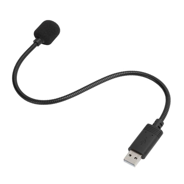 Bærbar Mini USB-mikrofon for bærbar PC Kompatibel med Win 2000 XP 7 og OS X