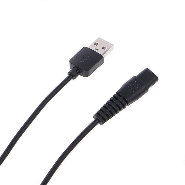 100 cm USB-opladerkabel Strømadapter til elektrisk barbermaskine MJTXD01SKS Multicolor
