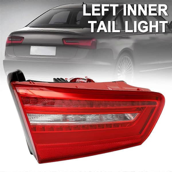 Venstre Indvendig LED Baglygte Bremselygte til A6 C7 Sedan 2012-2015 4GD945093 Red