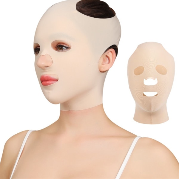 3dAnti Wrinkle Face Sova Bantning Lift V Mask Bandage Shaper