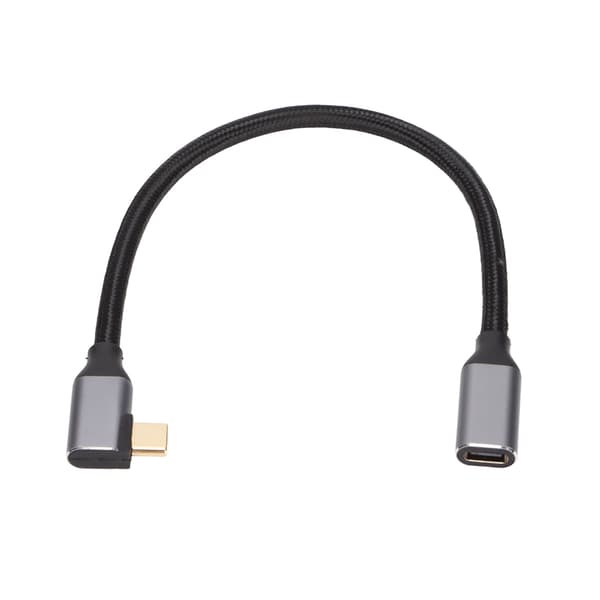 0,25M PD 100W Type C 3.1 Gen2 10Gbps 4K 60Hz HD Projeksjon Lade Data Strømkabel