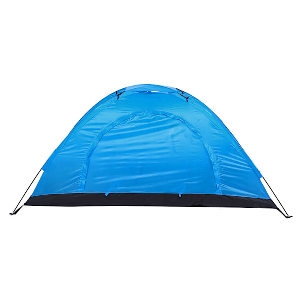 Blått vanntett utendørstelt for solocamping, fiske og klatring
