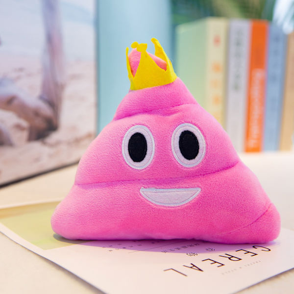 Creative Funny Expression Toalett Plyschleksak Office Kudde Queen style 45CM