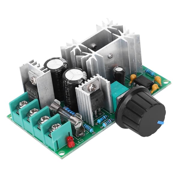 DC Motor Hastighetsregulator PWM Regulator Strømregulator Vifte 12V 24V 36V 48V 20A