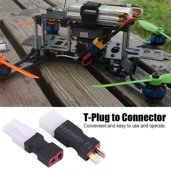 T-Plug Hun til Tamiya Han + T-Plug Han til Tamiya Hun Stik RC Batteri Stik