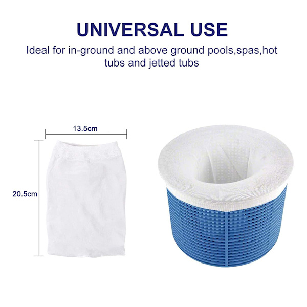 10 pakkaus allaskeräyssukkia, suojaa altaan suodatusjärjestelmä 10pcs