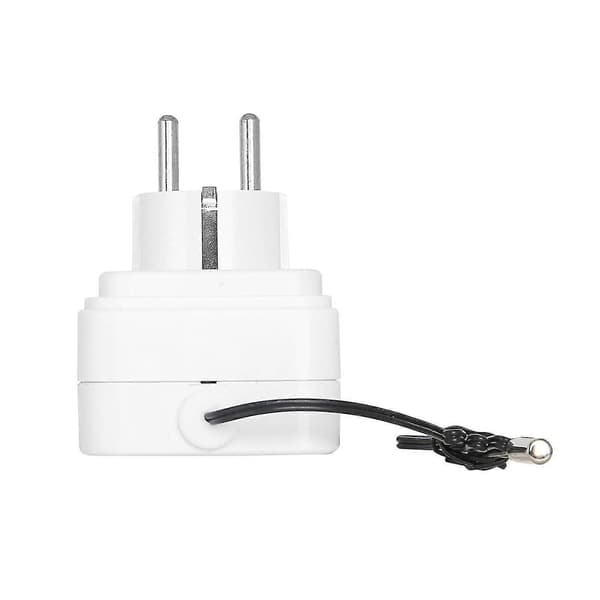 Digital Termostat Stikdåse Reptil Temperaturregulator Stik 230V 16A Varme Køling white AU Plug