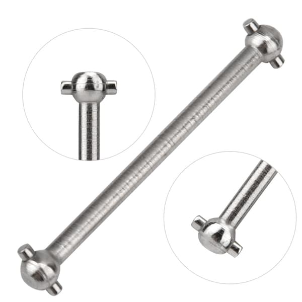 4 stk. Metal Dog Bone Drivaksel for WLtoys 1 18 RC Bildeler