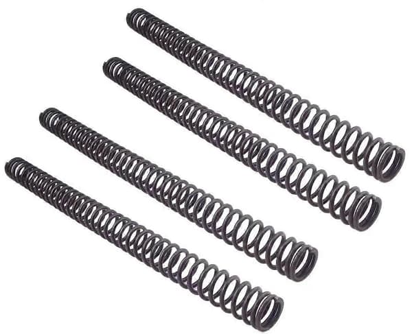 4 stk. trykfjedre 305mm, diameter 2.0mm, udvendig diameter 22mm