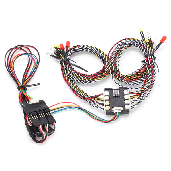 16 LED Forreste Bageste Kobling Blinklys System til RC Model Crawler Bil
