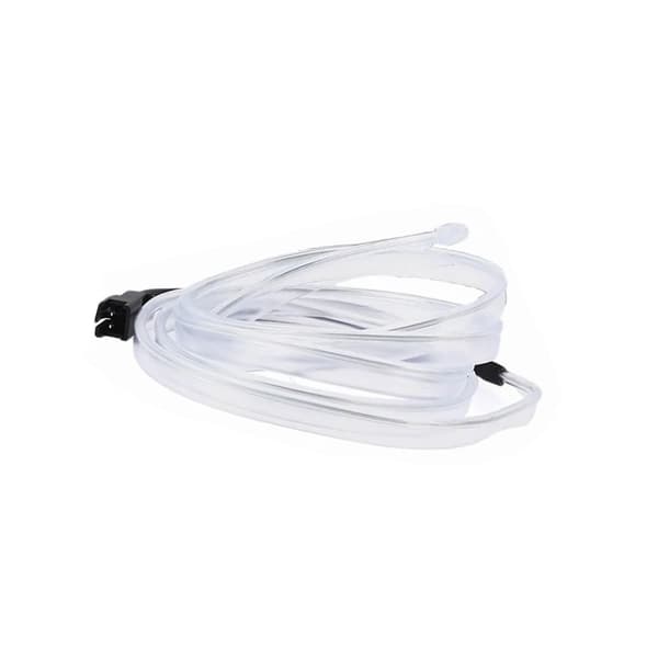 3 meter USB Bil LED Interiør Strip Lys Fleksibel Neon Atmosfære Isblå