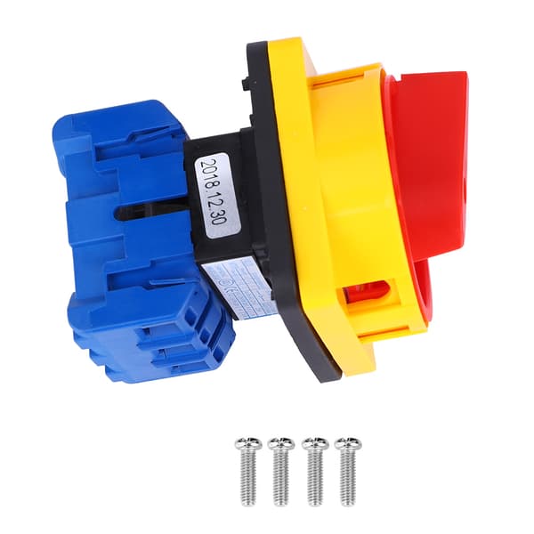 Plastik 2-positions låst omskifter AC600V 25A