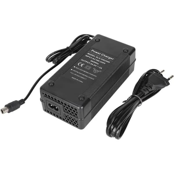 Oplader – Kompatibel med ENGWE EP-2Pro/Engine Pro elcykel/løbehjul 54.6V 2A