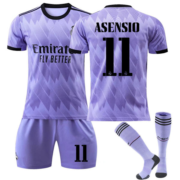 Ny sæson 2022-2023 Real adrid fodboldtrøje fodbolddragter ASENSIO 11 M