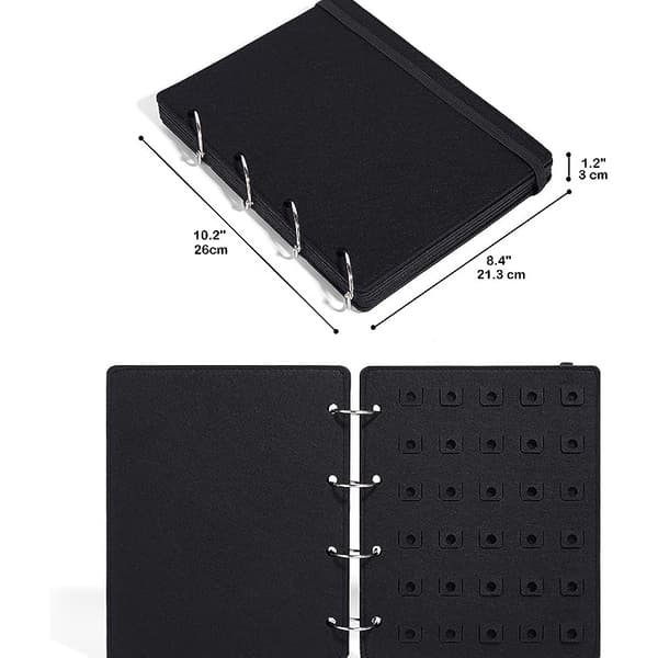 【DT】Skocharms-displayholder for Crocs - Inkluderer ikke tilbehør Black