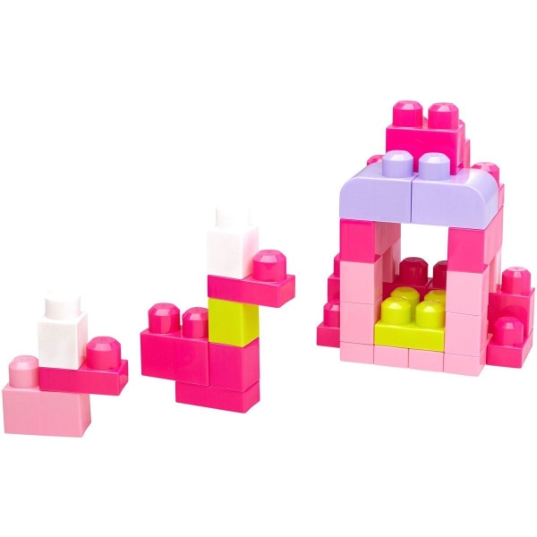 MEGA Bloks First Builders Big Building Bag Rosa multicolor