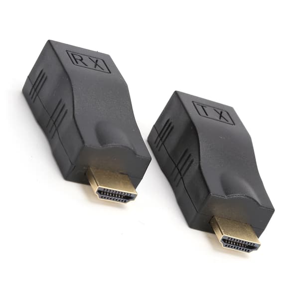 HDMI - RJ45 Ethernet -jatkoadapteri Cat5e Cat6 -kaapelille