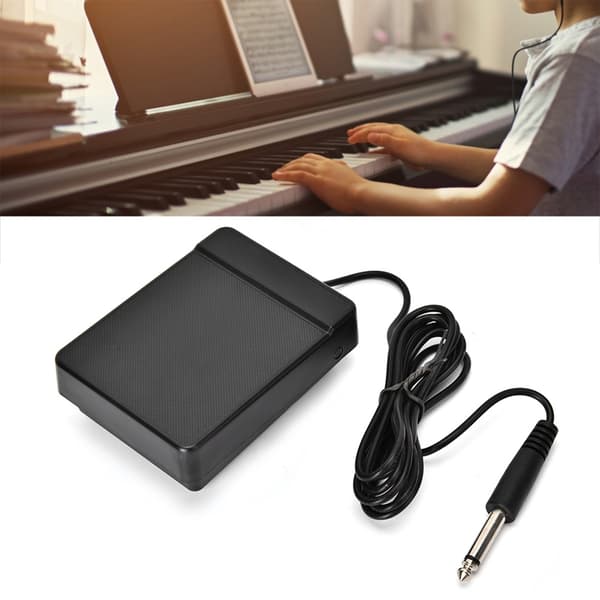 6,35 fod Sustain enkeltpedalcontroller til elektronisk keyboardklaver