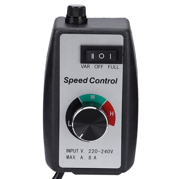 Universal Elektronisk Trinløs Hastighedsregulator Afbryder Regulator til Motorventilator Luftkanalventilator 230V