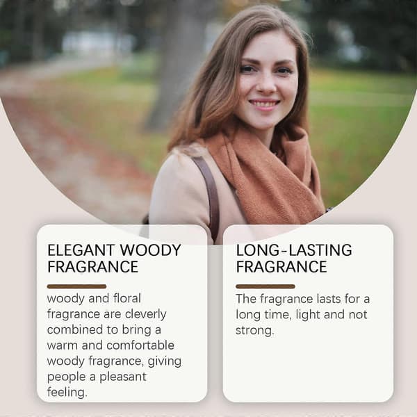 Elegant treparfyme - Langvarig frisk orientalsk duft