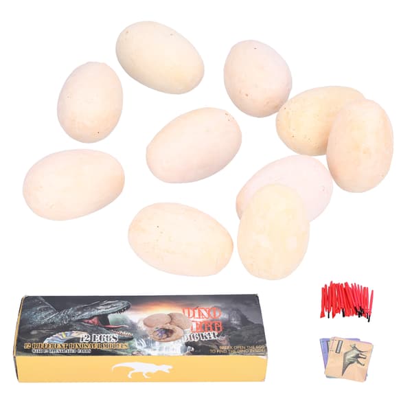 Dinosaur Egg Dig Kit Realistisk Simulering Arkeologi Pedagogisk Gave til Gutter Jenter Barn