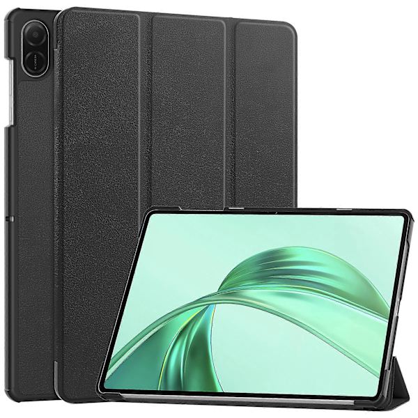 【DENGTU】För Honor Pad X8a Fodral Anti-Drop Läder Stativ Tabletskydd Black