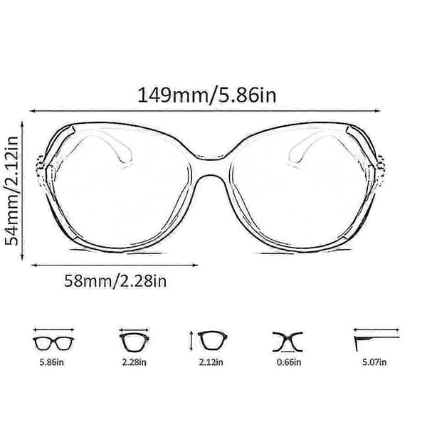 Solbriller Kvinder Polariseret Mode Briller Kvindelige Solbriller Goggles[dt]