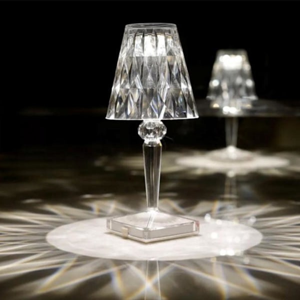 Elegant Dæmpbar Krystal Touch Bordlampe til Enhver Rumindretning