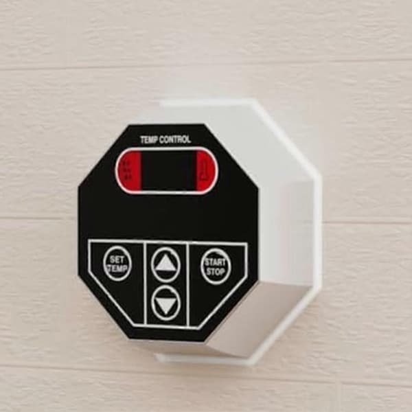 Controller til Hapyvergo Hvid/Blå Dampgenerator, Erstatningskontrolpanel til Hapyvergo Dampenhed Kontrolpanel