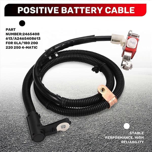 Bildele Positiv Batterikabel til -