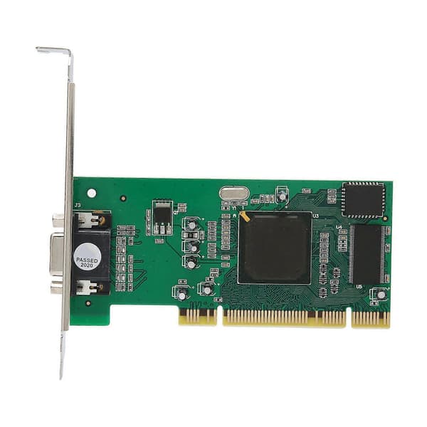 PCI Express grafikkort PCB Video til ATI Rage XL 8MB SDRAM VGA Grønt kort til stationær computer[dt]