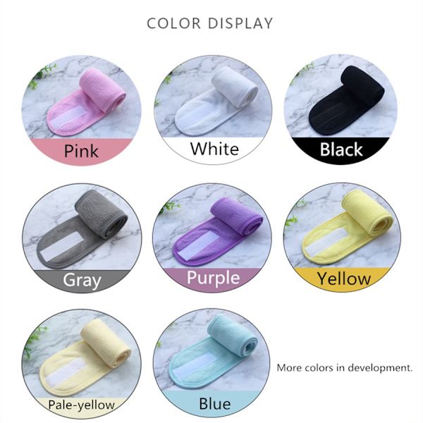 ansikts spa pannband Gray