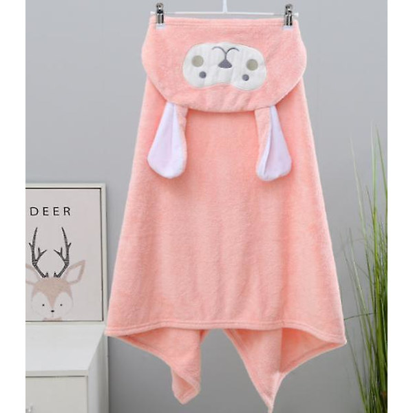Badhandduk för barn Super Mjuk Hooded Handduk Super Absorbent
