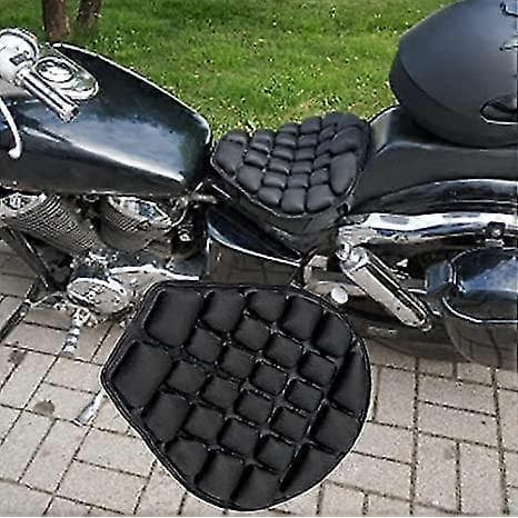Motorcykelsätesdyna fyllbar enkel sätes tryckavlastande åksätesdynor stötsäker
