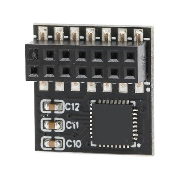 14-stifts SPI TPM 2.0 Säkerhetskrypteringsmodul Kompatibel med Windows och ASUS